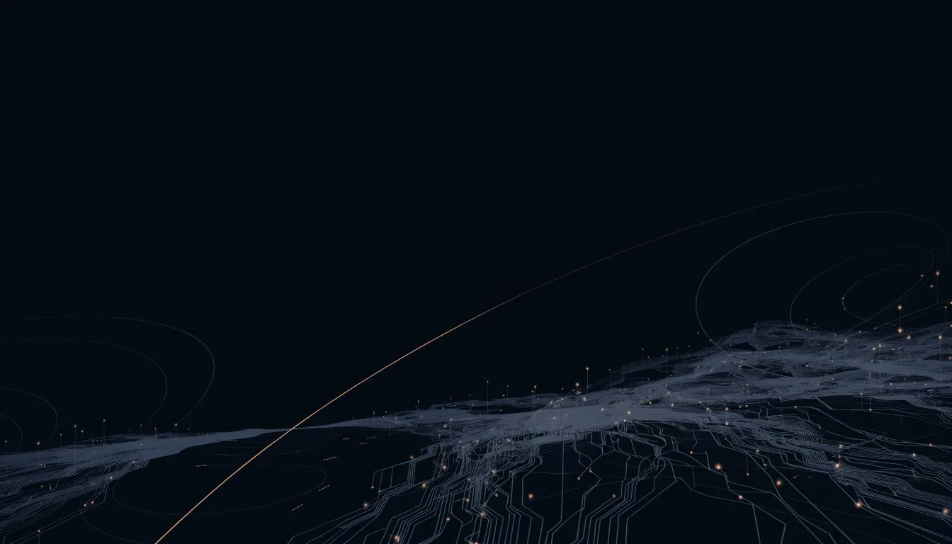AI-gegenereerd beeld: Datalandschap