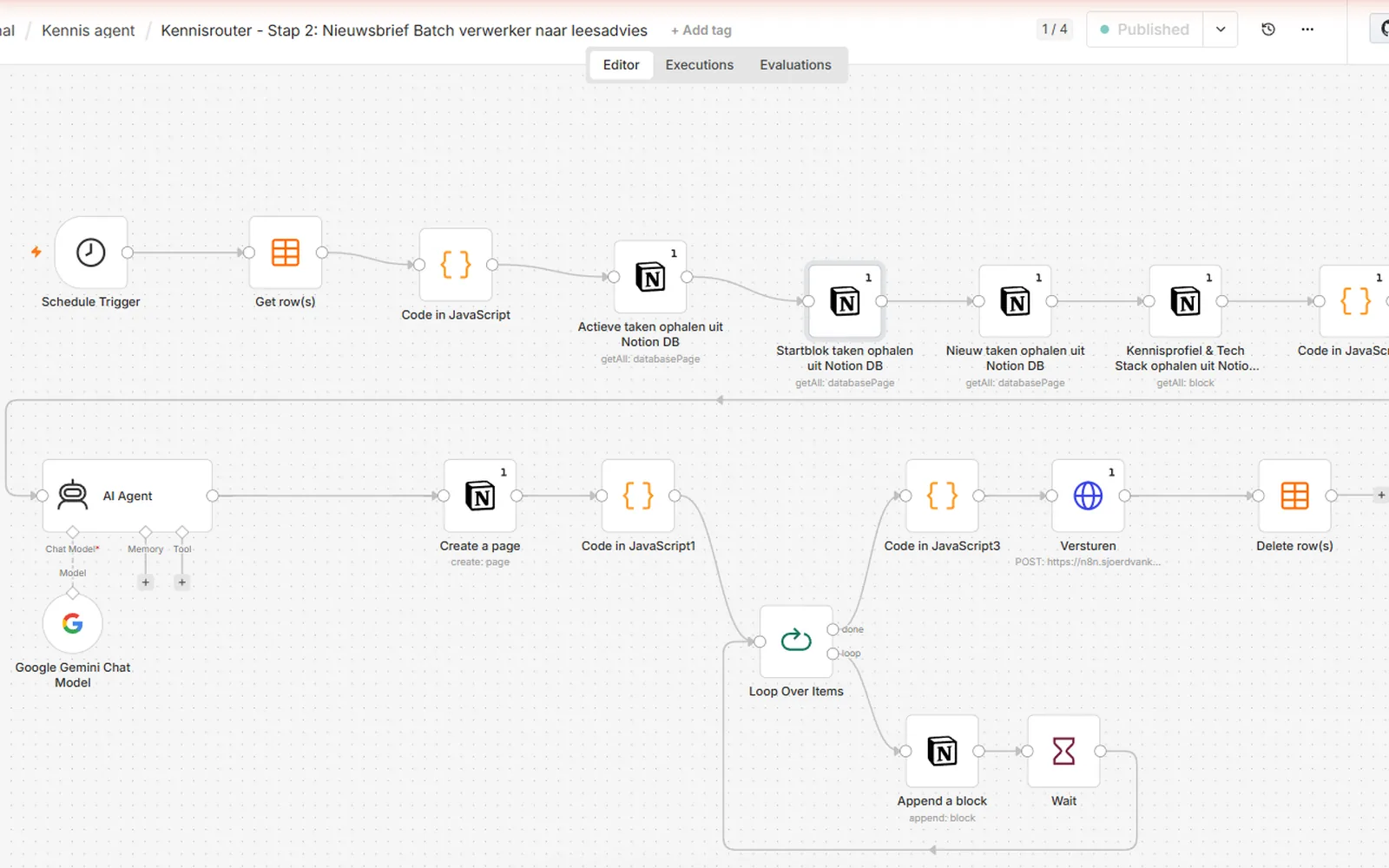 Screenshot van Kennisrouter (AI Leesadvies)