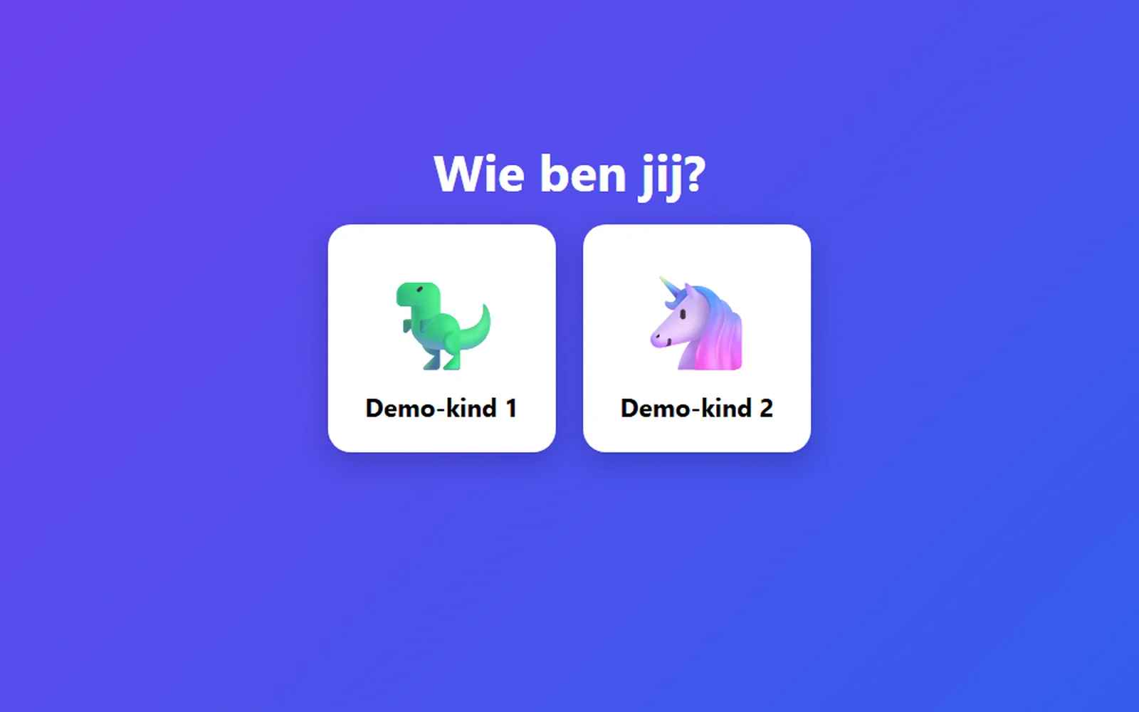Screenshot van Een eigen kinderhub: video, spelletjes en foto's op een veilige plek